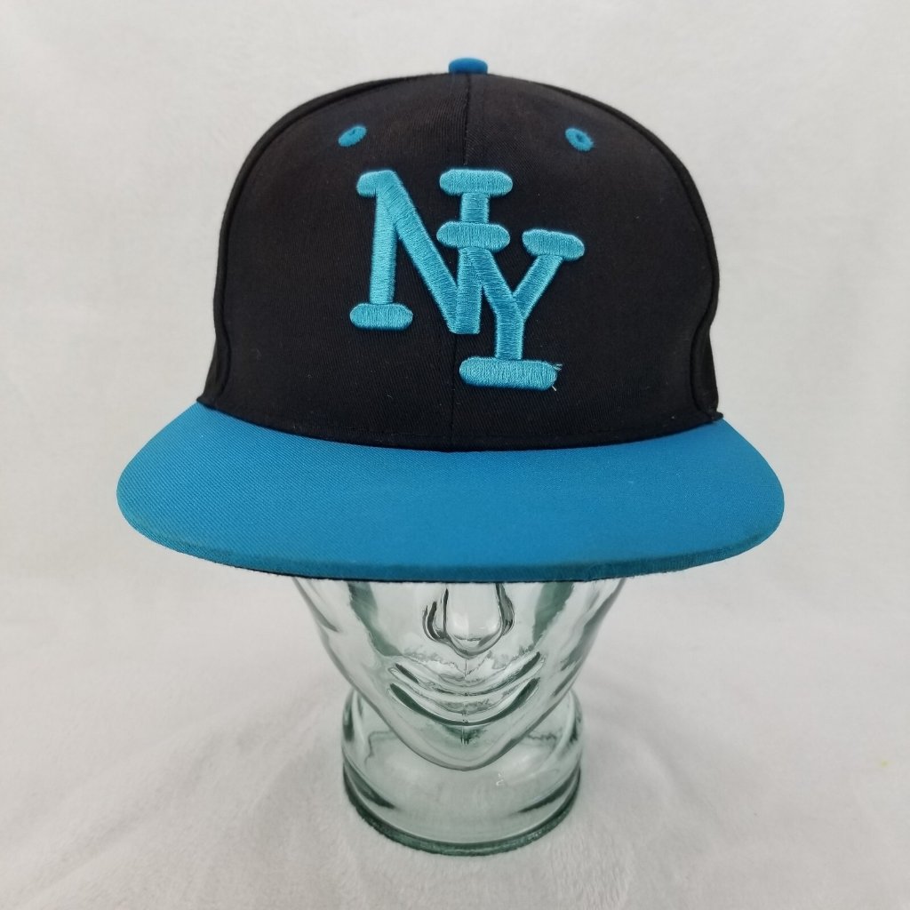 New York Embroidered Snapback Hat BlackBlue Baseball Cap Nyc Osfa CapHat
